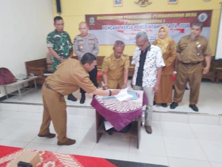 OPD KECAMATAN RAKIT SAMPAIKAN PROGRAM MELALUI MUSRENBANGDes RKPDes 2026 